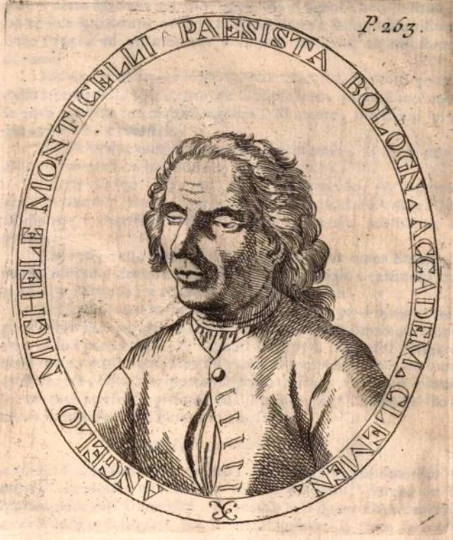 Vite de pittori Bolognesi non descritte nella Felsina pittrice - Ritratto di Angelo Michele Monticelli